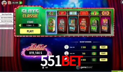 Descubra a Magia dos Jogos de Arcade no 551bet